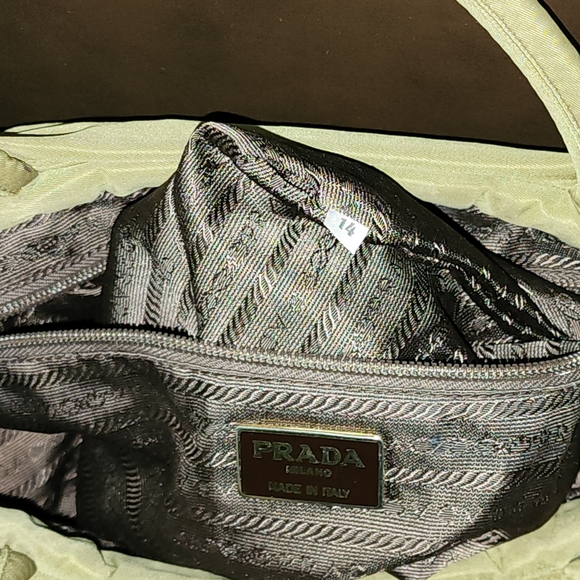 COPY - Prada Green Nylon Tote Handbag - Picture 6 of 6